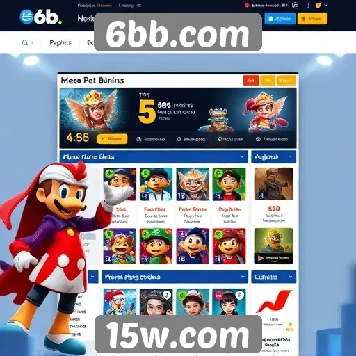 Plataforma 6bb.com se destaca por design intuitivo